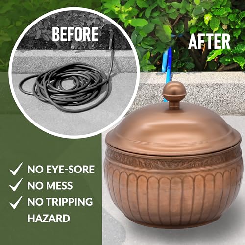 Good Directions La Jolla Hose Pot - Copper Finish