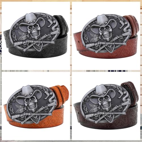 Image of Western Cowboy Vintage Rodeo Cross Prayer Horse Belt Buckle Men