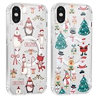Xylota 2 X Coque Pour IPhone 16e/SE 4/SE 2025 6,1",Transparente Étui