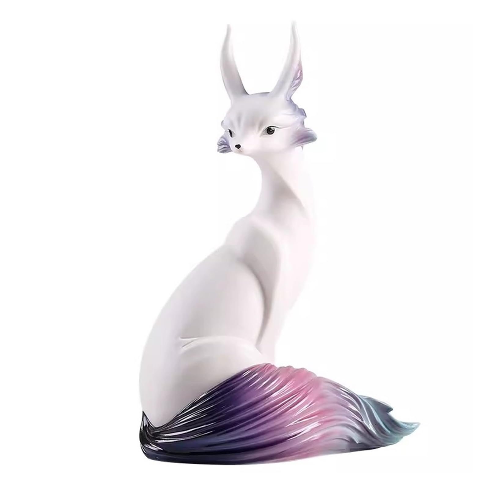 BHGFYXBS Home Decor Statue Ceramic Creative Office Desktop Decoration Home Bookshelf Bedroom Ceramic Crafts Animal Ornaments Tabletop Figurines,size_name-S