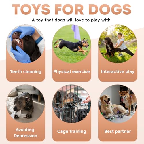 Hundeknochen Unzerstörbares Kauspielzeug für Hunde, die es lieben zu kauen, langlebige Nylonknochen, Welpenspielzeug, Zahnreinigung, für mittlere und große Haustiere (Y-förmig) – Bild 6