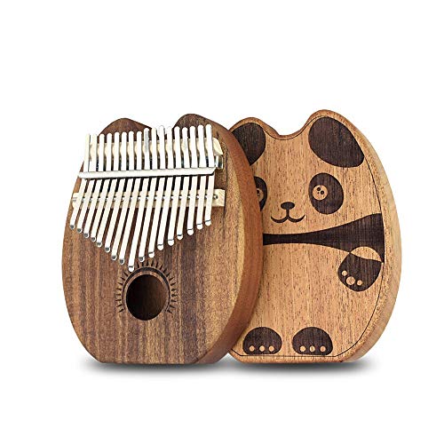 KIKIRon-MusicalInstrument Pouce Piano Motif Ours 17 Clés Kalimba KOA Bois Corps Acajou Bas Thumb Piano Débutant Mbira… - Les Beatles, Paul McCartney, John Lennon, RIngo Starr, George Harrison KIKIRon-MusicalInstrument Pouce Piano Motif Ours 17 Clés Kalimba KOA Bois Corps Acajou Bas Thumb Piano Débutant Mbira…