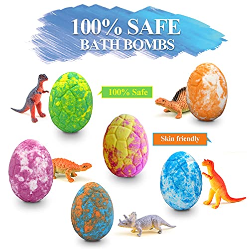 Bath-Bombs-for-Kids-with-Toys-Inside-for-Girls-Boys-12pcs-Bulk-Large-Surprise-Colorful-Dinosaur-Egg-Bubble-Bath-Fizzies-Gentle-and-Kids-Safe-for-Birthday-Gift-Easter-Eggs-Stuffers-Christmas