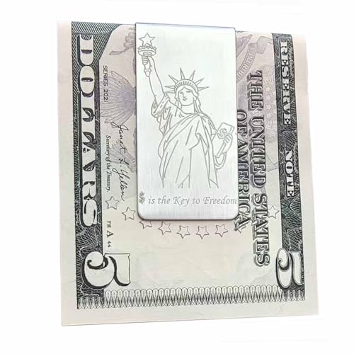 Money Clip,money clips Stainless Steel Credit Business Card Holder, cash clip Pocket Cash Wallet