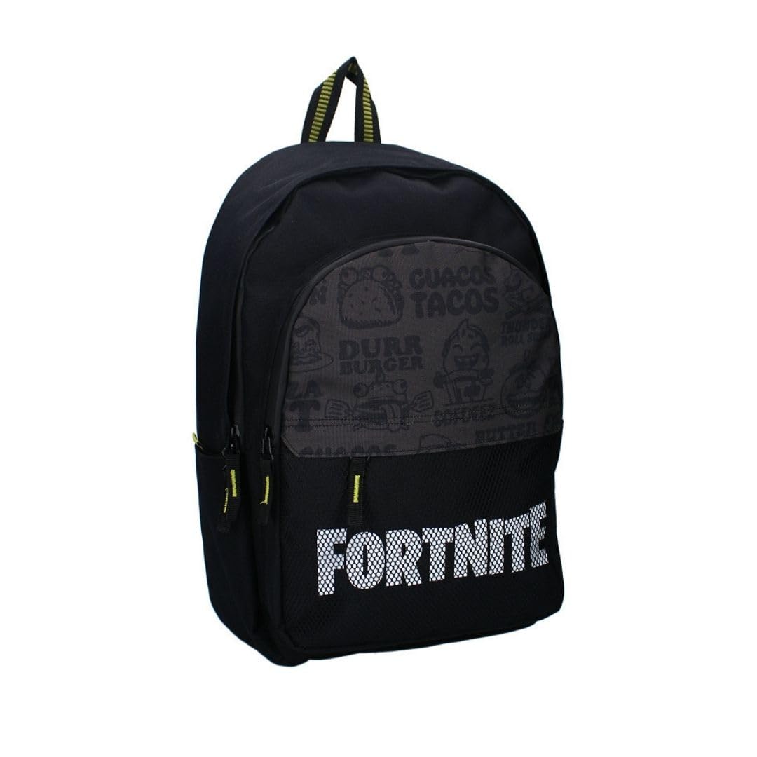 Mybagstory - Fortnite: Zaino da ragazzo 45x29x14 cm - Borsa per la scuola con 1 scomparto e tasca frontale - Leggero CP CE1 CE2