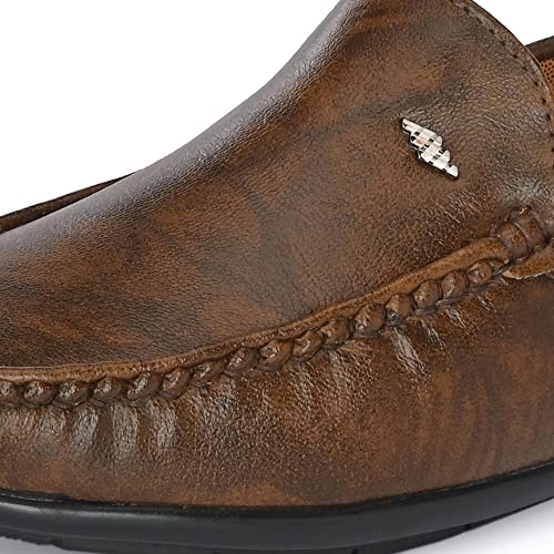 Image of Centrino Mens Slip-on Shoes | Slip On Cushioned Insole Formal Shoe |Premium Craftsmanship & Durable Build |Classic, Timeless Durable Formal Shoes with a Smart and Sleek Upper, Crafted Material (2814)