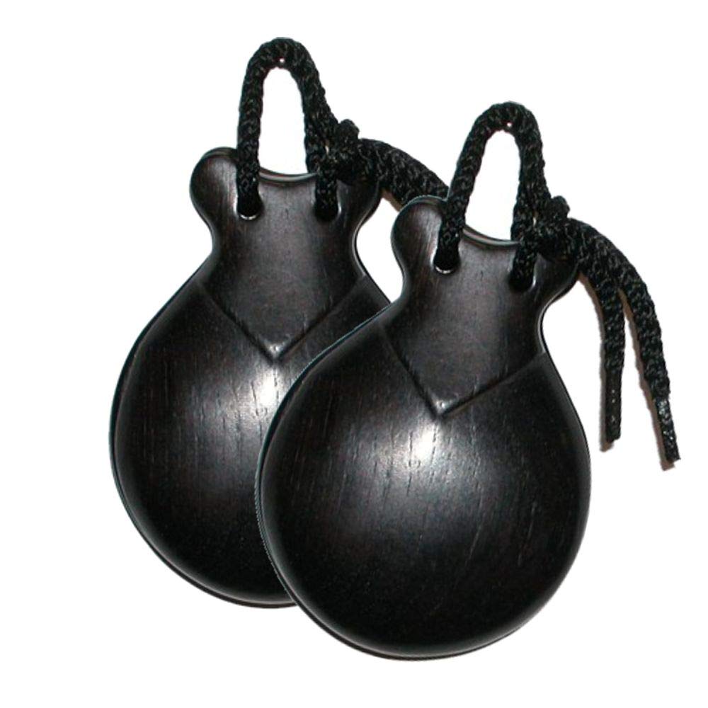FLAMENCASHOP CASTAÑUELAS GRANADILLO DEL NUMERO 7 EN CAJA CON TAPA