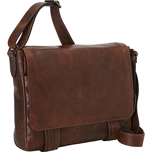 Frye Men's Logan Messenger Bag, Dark Brown, One Size