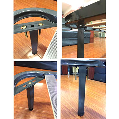 4 Gambe per Letto Foro Singolo Piede Laterale