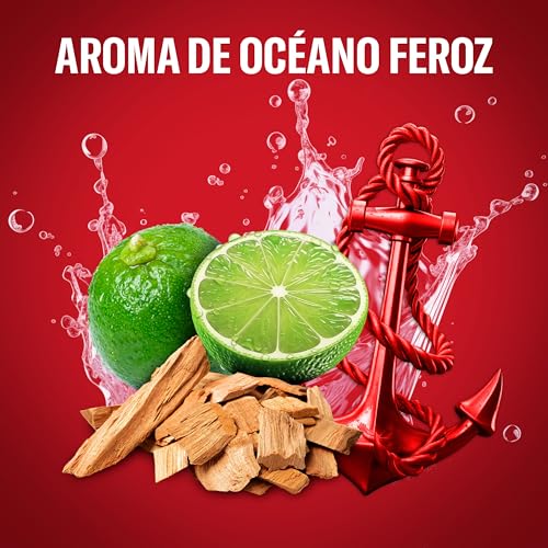 Miniatura 5 de Old Spice Captain Gel de Ducha y Champú 3en1 para Hombre, 2x1L.