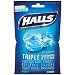 Halls Mentho-Lyptus Drops, Ice Peppermint 30 count (Pack of 12)