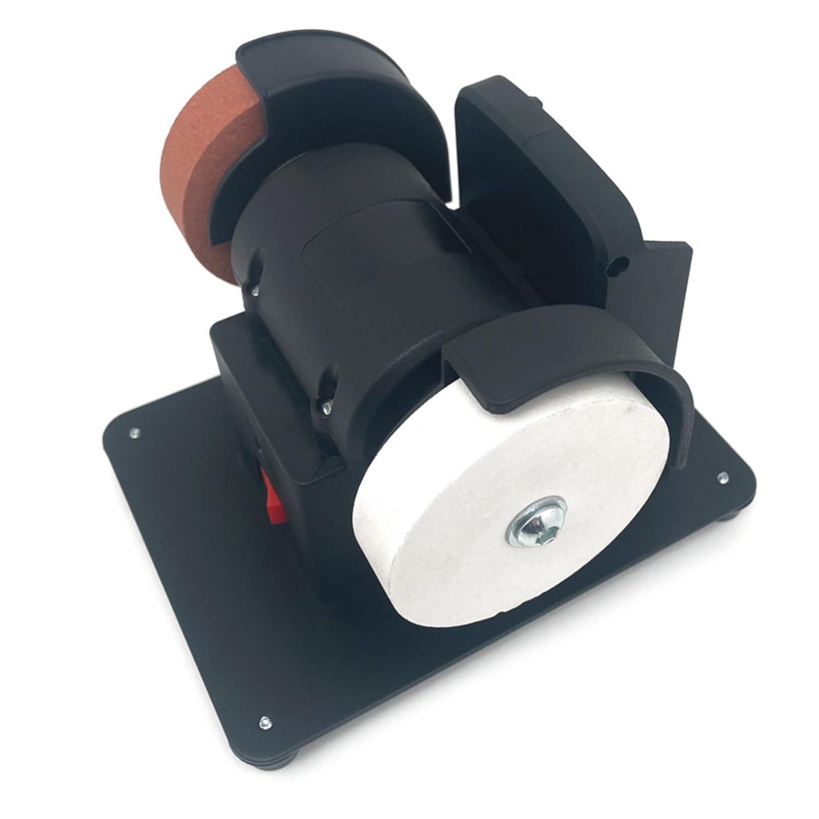 Buxuaaaa Multicolor Benches Grinder With 2 For 18V Lithium Batteries Powered Grinder With Coarse And Fine Grinding Machine Small