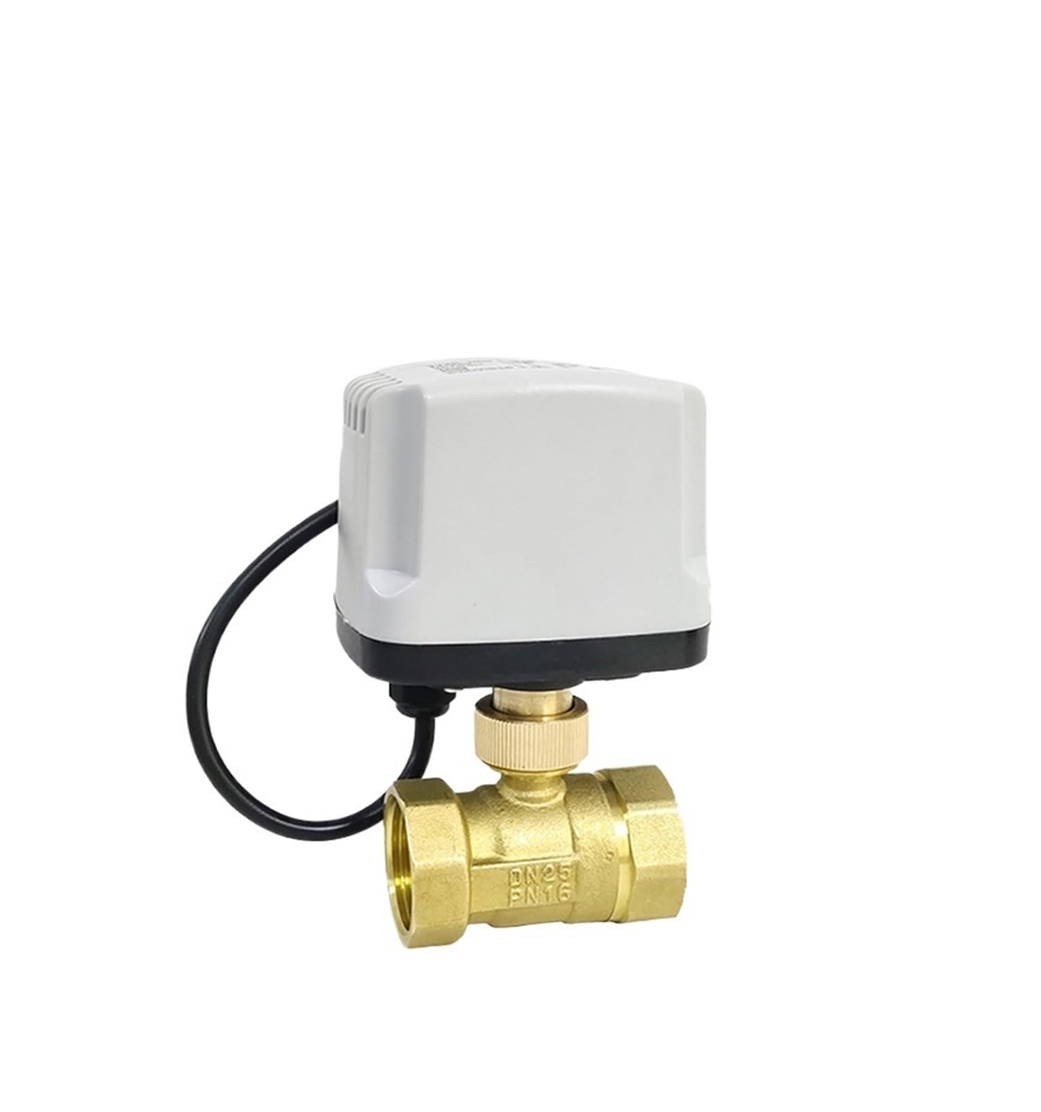 Válvula de bola Válvula de bola motorizada a prueba de agua Latón IP65 Tres cables Dos controles Tres cables Un control Puede reemplazar la válvula solenoide Piezas de válvulas de apertura y cierre de
