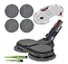 Italdos Spazzola Turbo Motorizzata Lavapavimento compatibile per Dyson V8 V10 V11 V7 Aspira Lava Lucidatura Pavimento Marmo Legno compreso Panno in Microfibra e Serbatoio per Acqua
