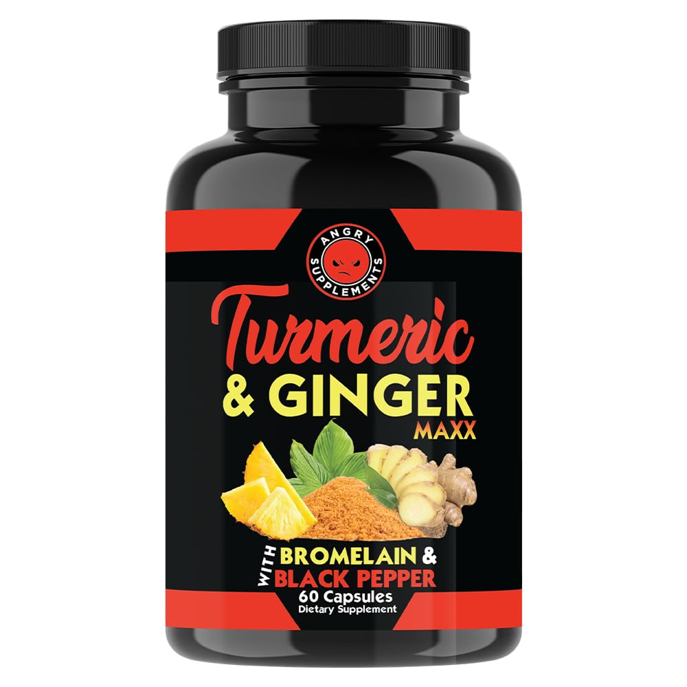Angry Supplements Turmeric Ginger Maxx + Apple Cider Vinegar with Beet Root 2-Pack Wellness Bundle – Supports Energy, Digestion, and Daily Vitality – Natural Herbal Capsules for Men & Women — Amazon image 6
