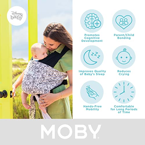 Moby Easy-Wrap Carrier | Baby Carrier And Wrap In One For Mothers, Fathers, And Caregivers | Designed For Newborns, Infants, And Toddlers | Disney & Pixar's Infinite Adventures #TOP1