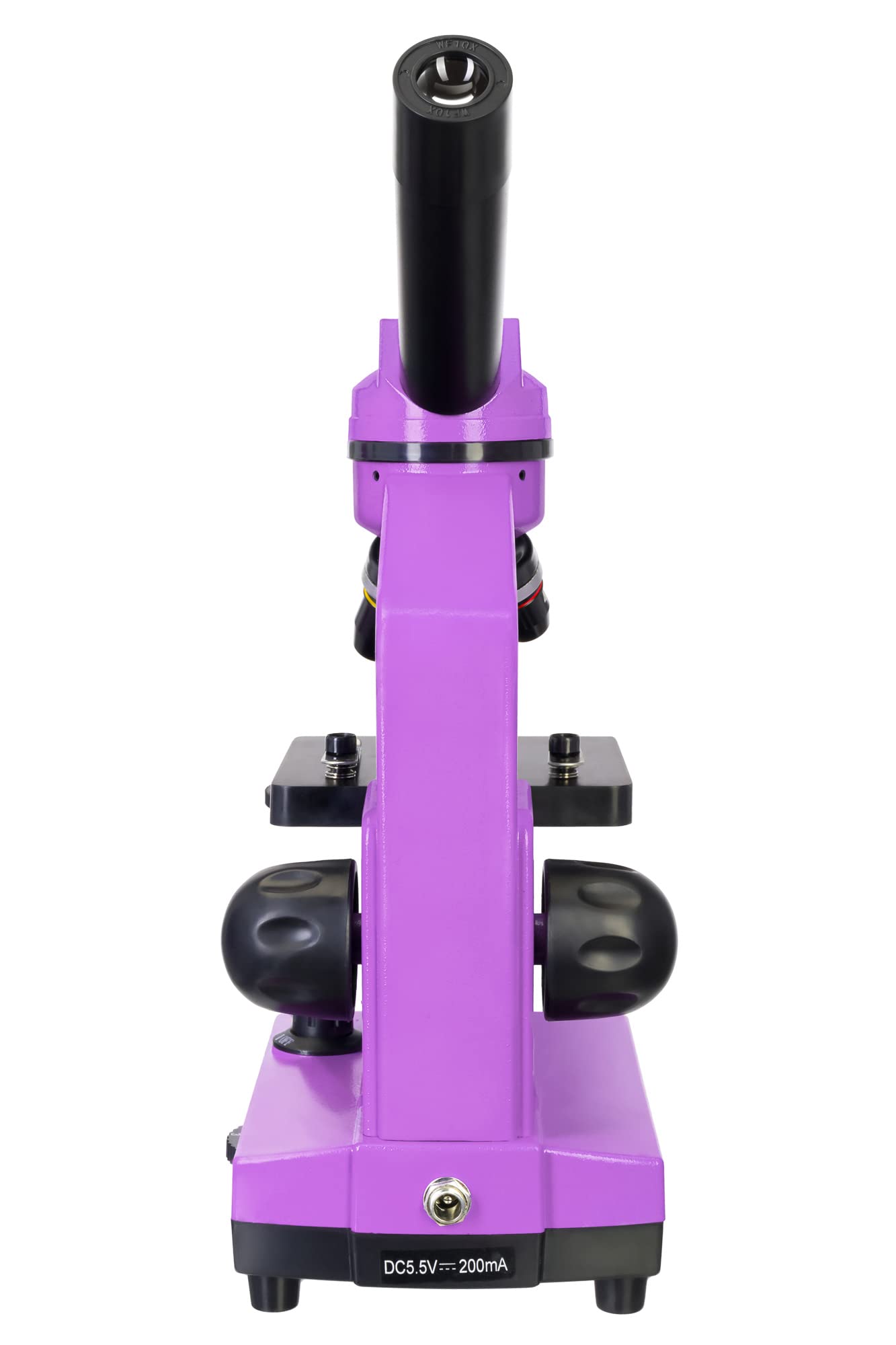 Levenhuk Rainbow 2L Amethyst Kit Stem de Laboratorio Doméstico para Niños con Microscopio Biológico Portátil de 400x, Guía de Experimentos Ilustrada, Muestras Preparadas y Herramientas Científicas