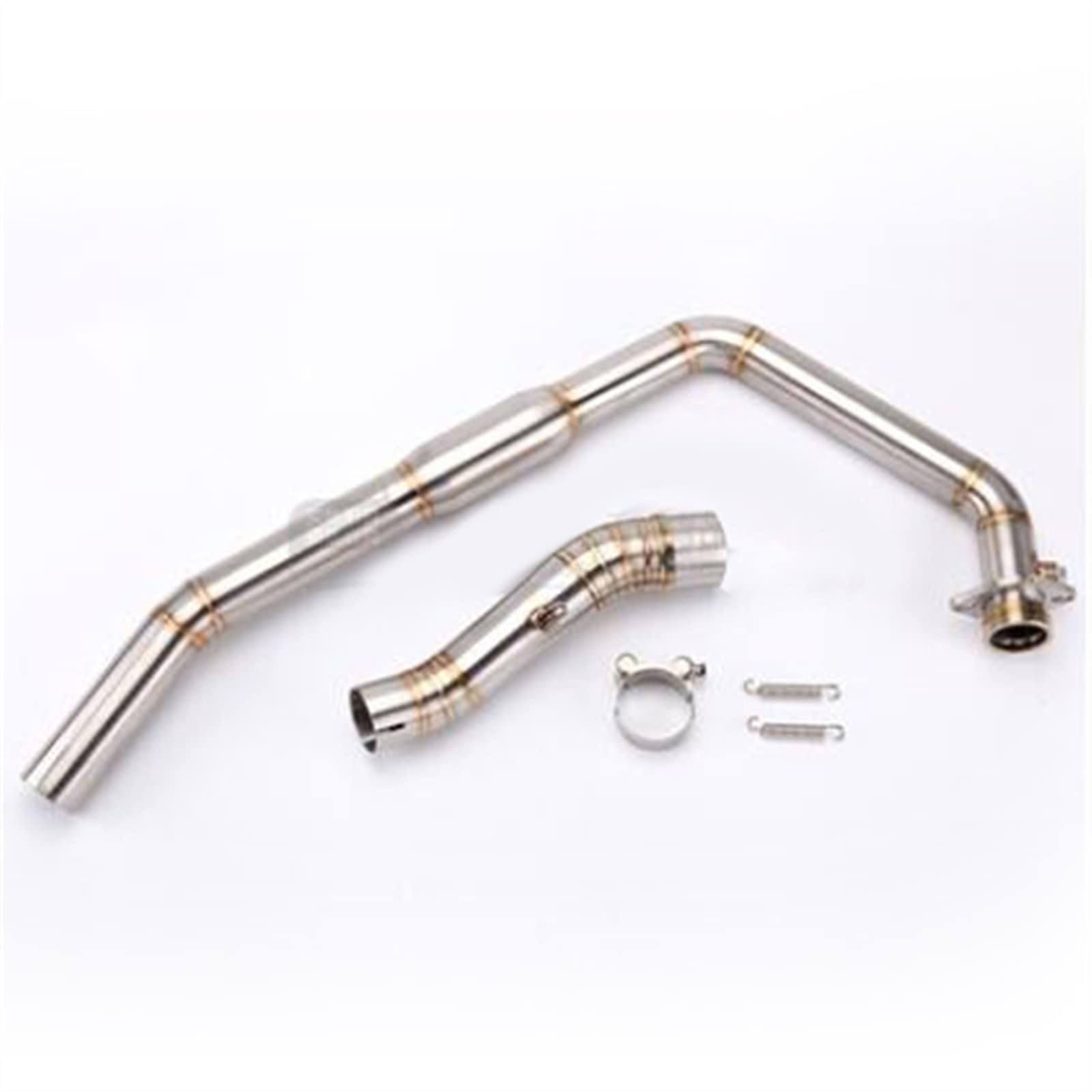 Système d'échappement CBR300 tube intermédiaire en acier inox pour moto
