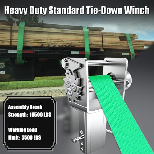 Winch de bolsillo para remolque, paquete de 2, 5400 lbs miniatura 5