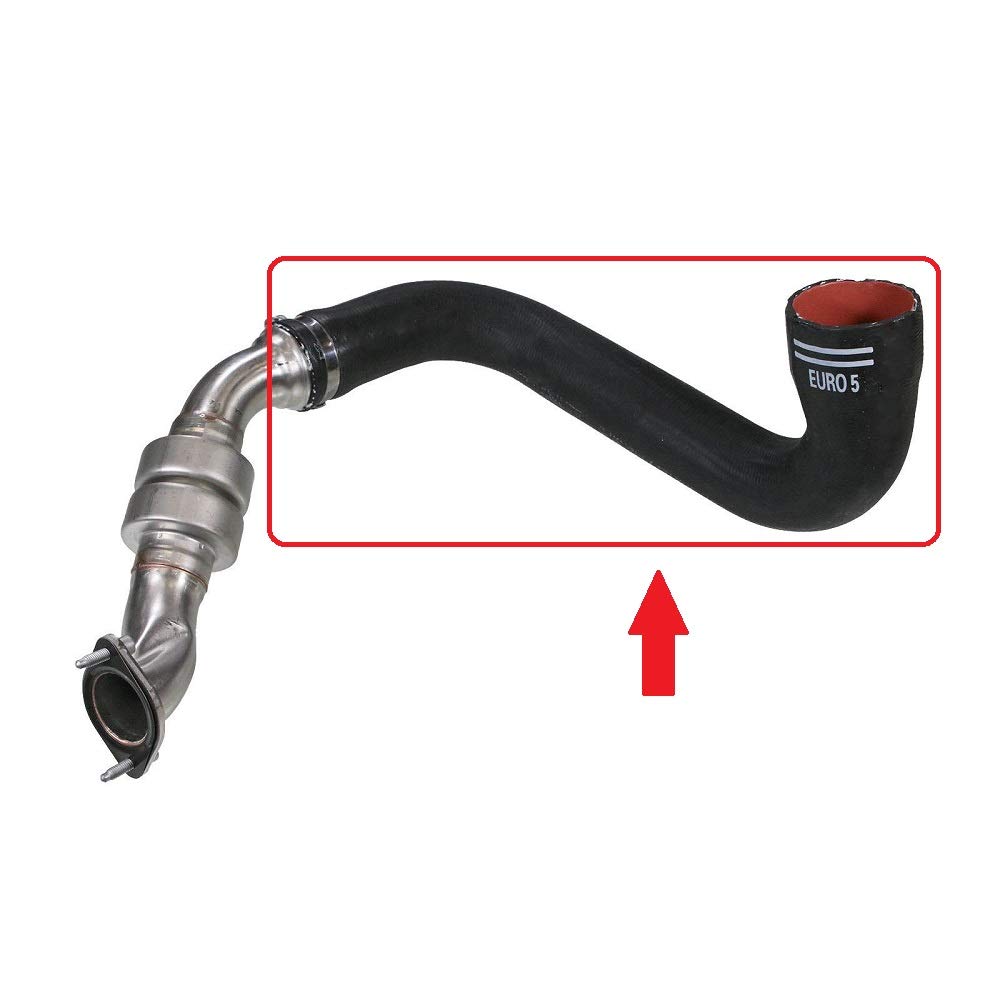 Tuyau de rechange pour refroidisseur intermédiaire Turbo Fiat Ducato 250 290 2.0 D Multijet 115 CV à partir de 2011-> 1370429080 1366925080 1379355080