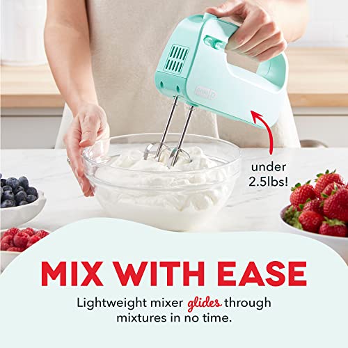 Dash-Smart-Store-Hand-Mixer-Aqua
