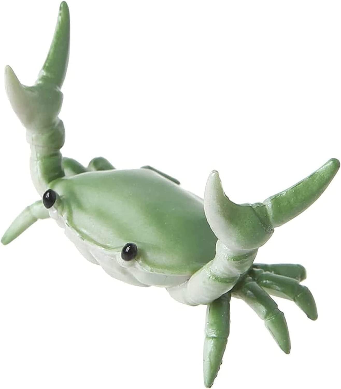 Cldaisy Green Crab Pen Holder Bracket Cute Creative Desktop Storage Stationery Ornaments Pencil Holders, Desk Supplies Holders and Dispensers
