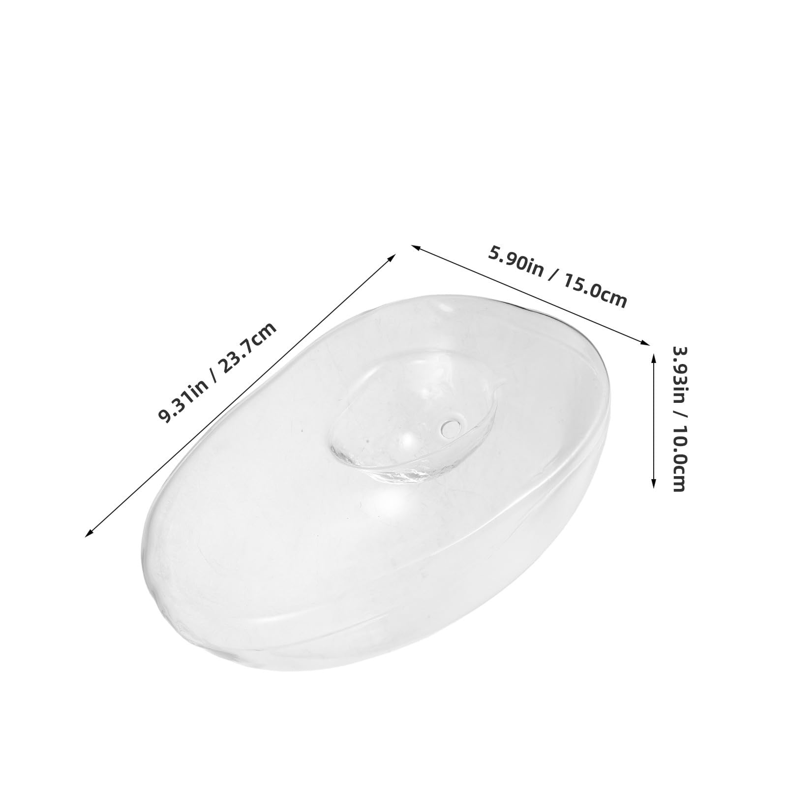 Alipis Vase hydroponique en Verre pour avocatier - Pot de Culture pour avocatier - Vase bulbe en Verre pour la Propagation des Plantes - Décoration de Table