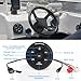 Waterproof Boat Stereo Marine Audio with 2 Channels Class D Amplifier AUX USB Bluetooth Streaming Boats Golf Carts Powersports Vehicle Truck UTV ATV
