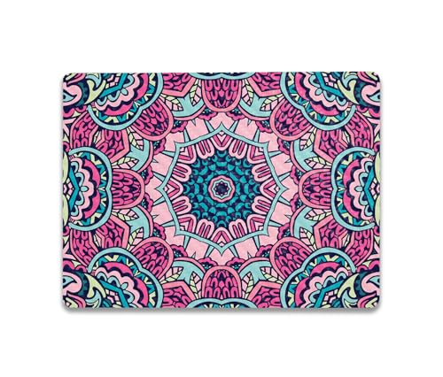 Image of MightySkins Carbon Fiber Skin Compatible with Microsoft Surface Laptop Go 3 (2023) Full Wrap Kit - Tribal Mandala | Protective Durable Textured Carbon Fiber Finish | Made in The USA