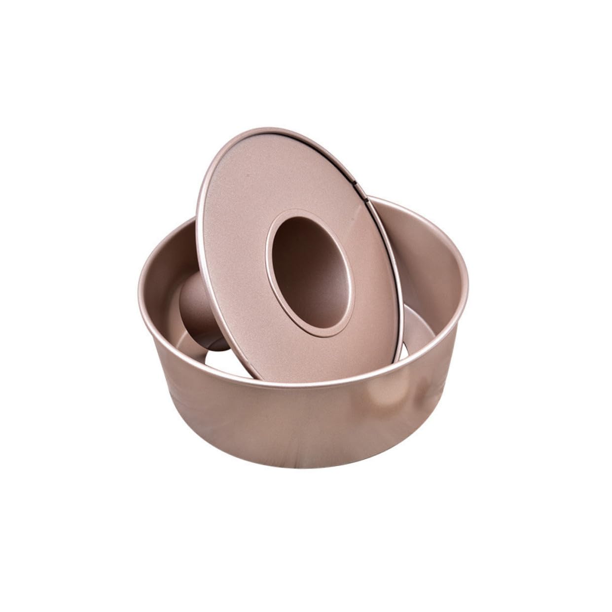 SHOWERORO Molde De Bizcocho Desmontable Bandeja Para Hornear Antiadherente Fácil De Limpiar Para Tartas