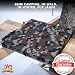 Bumfire Sitzkissen Beheizbar & Faltbar - Akku Heizkissen Kabellos mit USB Anschluss - Elektrisch Beheizbare Sitzauflage Wärmekissen Ansitzkissen Jagd, Hochsitz, Outdoor Kissen - Camouflage - 35x35 cm