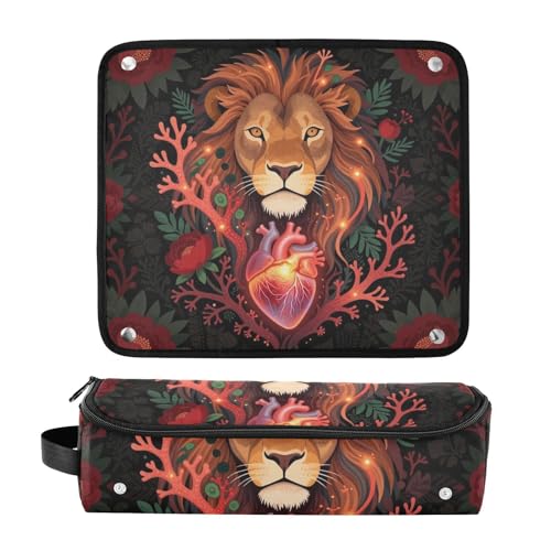 Bolsa de viaje para herramientas de cabello con tapete resistente al calor, impermeable y portátil para planchas, rizadores, secadores y accesorios miniatura 3