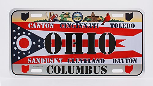 Dimension 9 Home Decorative Plate, Ohio