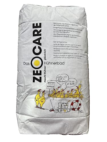ZEOCARE - Das Hühnerbad 25 kg | Hühner Milbenbekämpfung Milbenbefall Staubbad Sandbad
