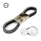Drive Belt fit Can-am 715000302 420280360 715900030 715900212,AKM Double Notch Heavy Duty Carbon Cord Drive CVT Belt fit Outlander Commander Maverick