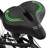 EKEPIN Oversized Bike Seat, Soft Gel Wide Oversized Bike Seat for Bike & Bike+, Seat Cushion for Wom