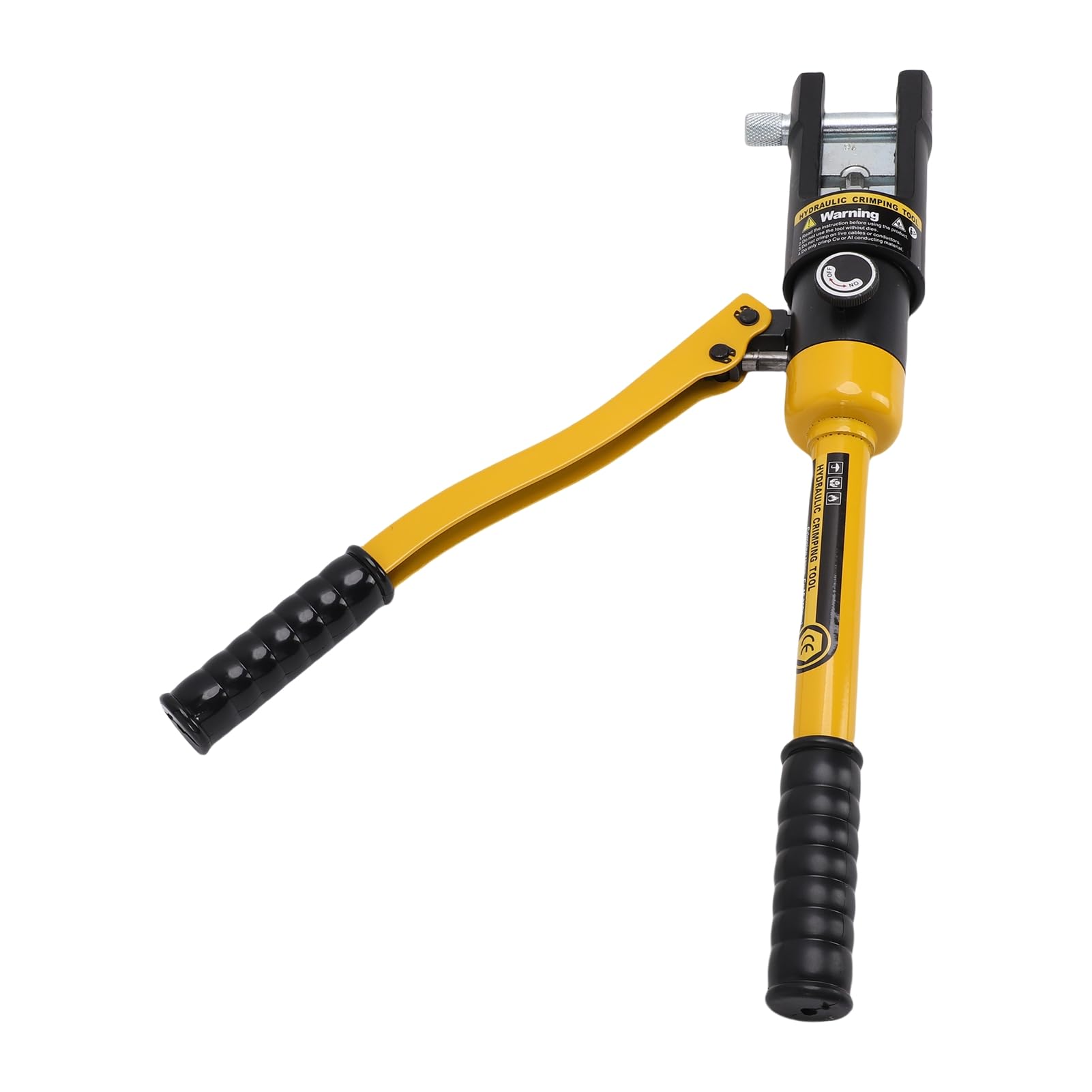Fafeicy Zaciskarka Hydrauliczna 16T Zaciskarka Hydrauliczna z Końcówkami Hydrauliczna Zaciskarka do Kabli z 11 Parami Matryc do Akumulatorowych Kabli Spawalniczych i Linii Energetycznych