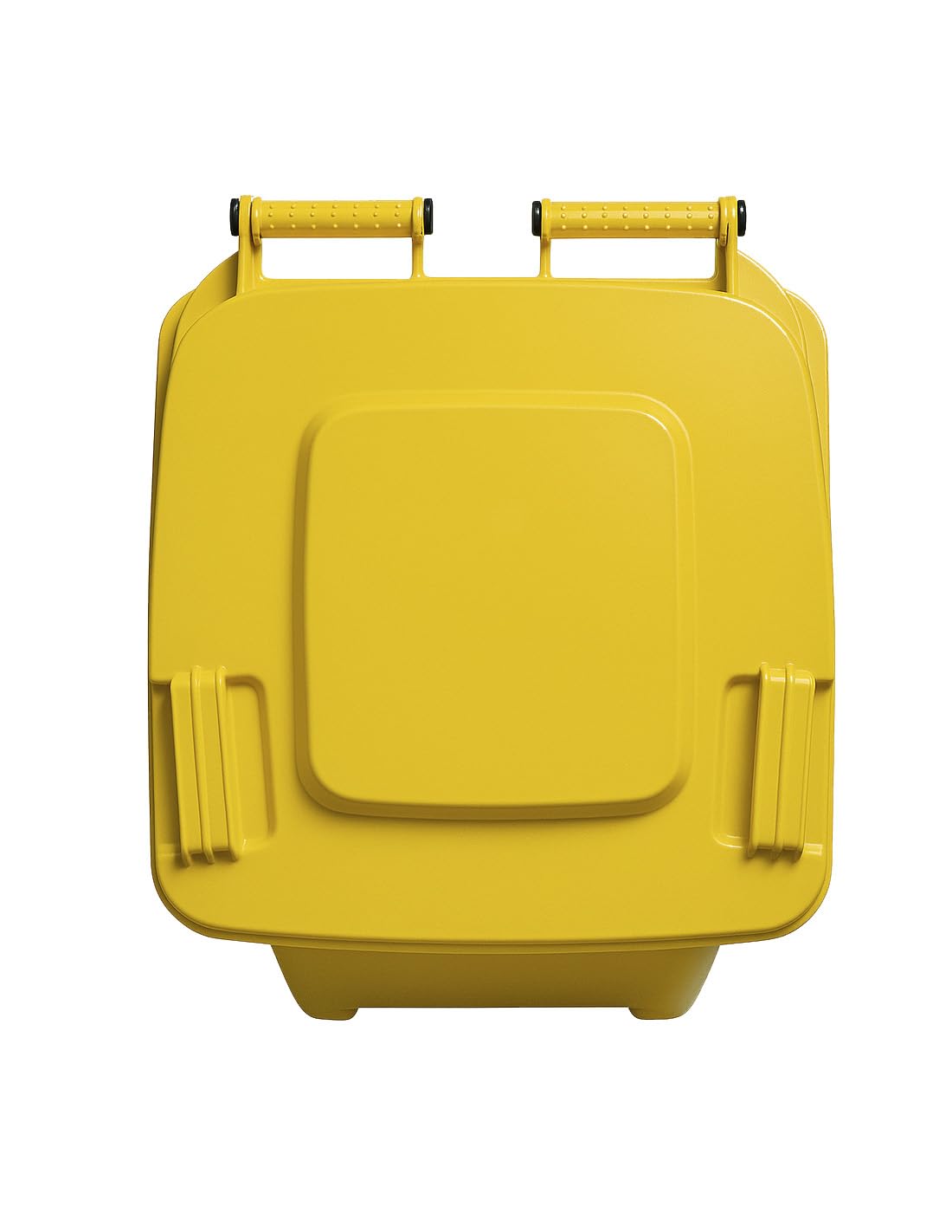 JARDIN202 - Contenedor de basura 120L - Con pedal - Amarillo