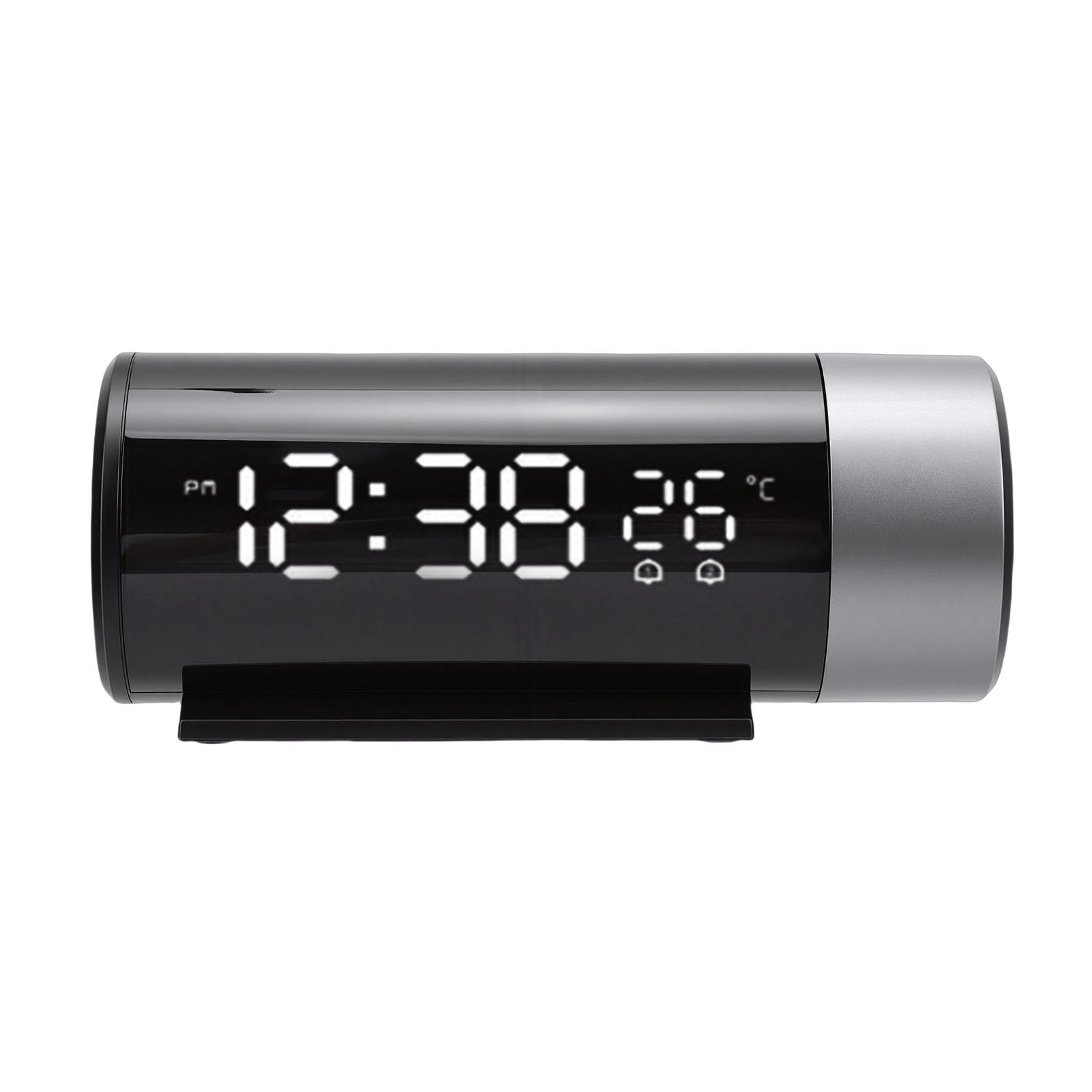 Réveil de projection LED en matériau ABS durable pour votre maison
