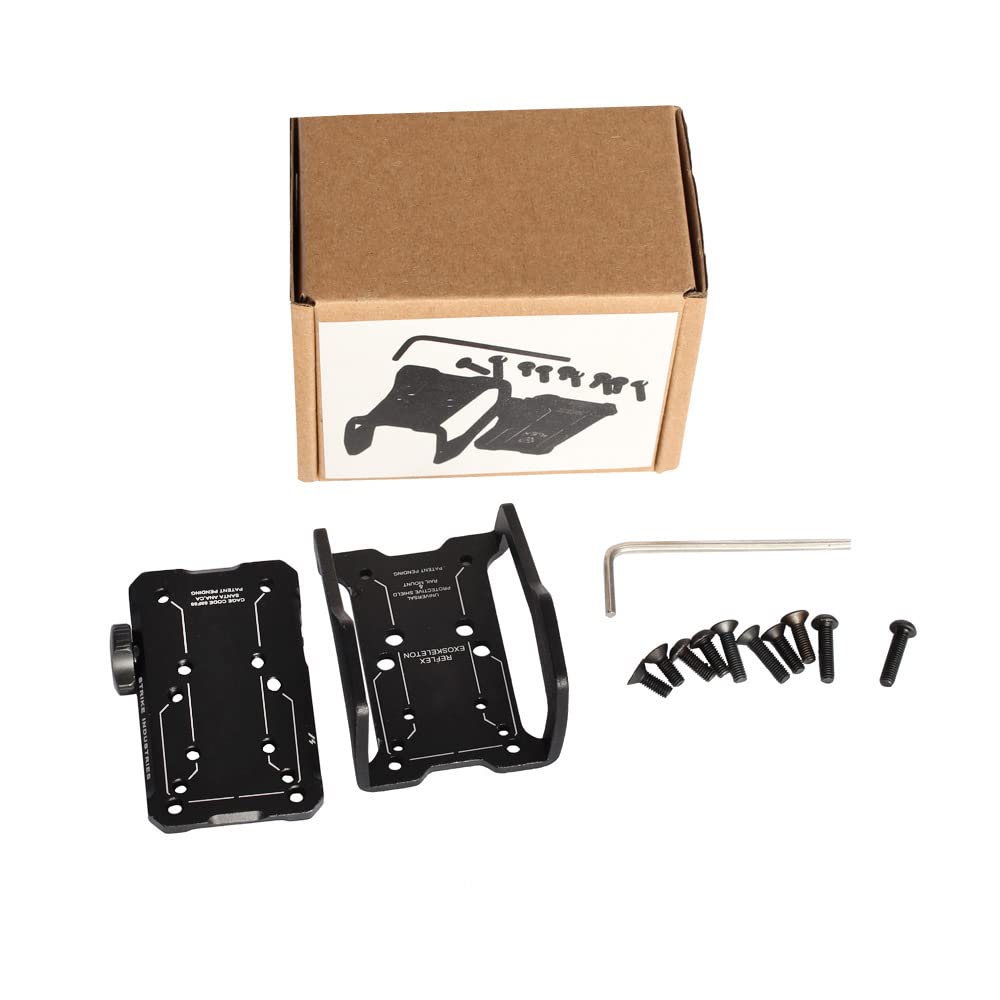 Tactical Universal Reflective Exoskeleton Red Dot Sight Holder Reflex for Optics of Docter, MRDS, Burris, Delta, Multi-Functional RMR Red Dot Sight Scope Mount