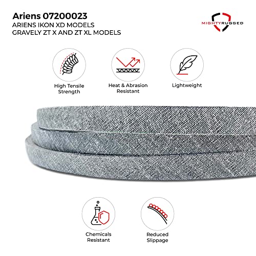 Image of MightyRugged Ariens, Gravely Belt 07200023 Replacement for 52 inch Deck - Belt Length 145.5 inch - Heavy-Duty, Durable, Aramid Cord Belt Fits IKON X /XL /XD 52, Zoom 2552, Gravely ZT X 52 & ZT XL 52 /54