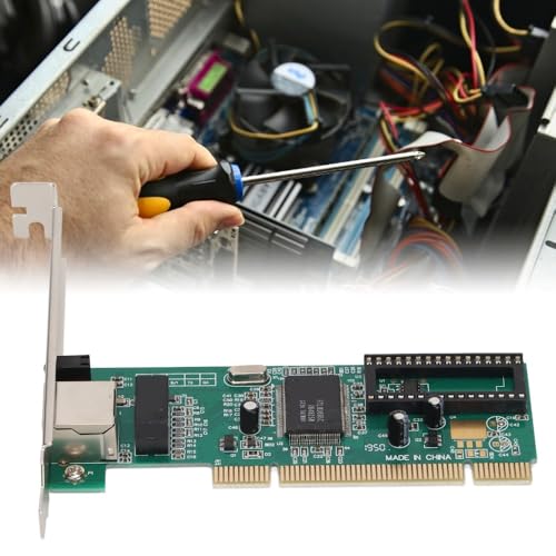 Tarjeta de Red PCI Gigabit con Puerto RJ45 – Chip RTL8169, Auto-Negociación 10/100/1000Mbps, Dúplex Completo/Medio para Windows y Linux miniatura 4