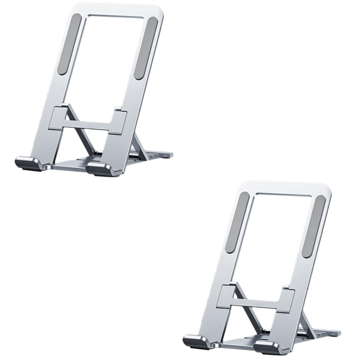 UKCOCO 2piezas Soporte De Teléfono y Plegable para Escritorio Compatible Móviles y Tablets para Oficina y Hogar Diseño Compacto y Conveniente Acabado y Ergonomía Optimizada