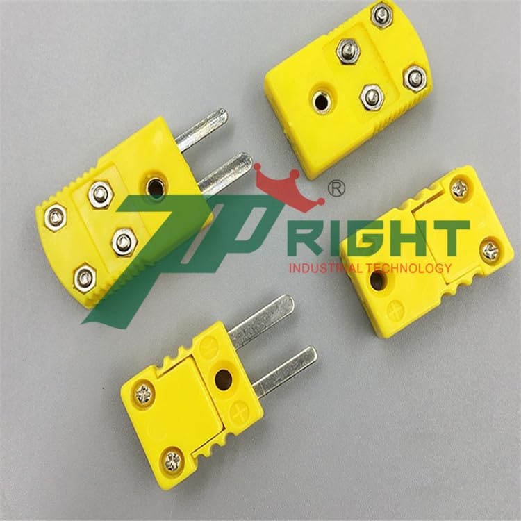 Wiring Connecting Terminals - Mini K Type 2pins Male and Female Plug for thermocouple TR-CP24 - (Pins: 2P)