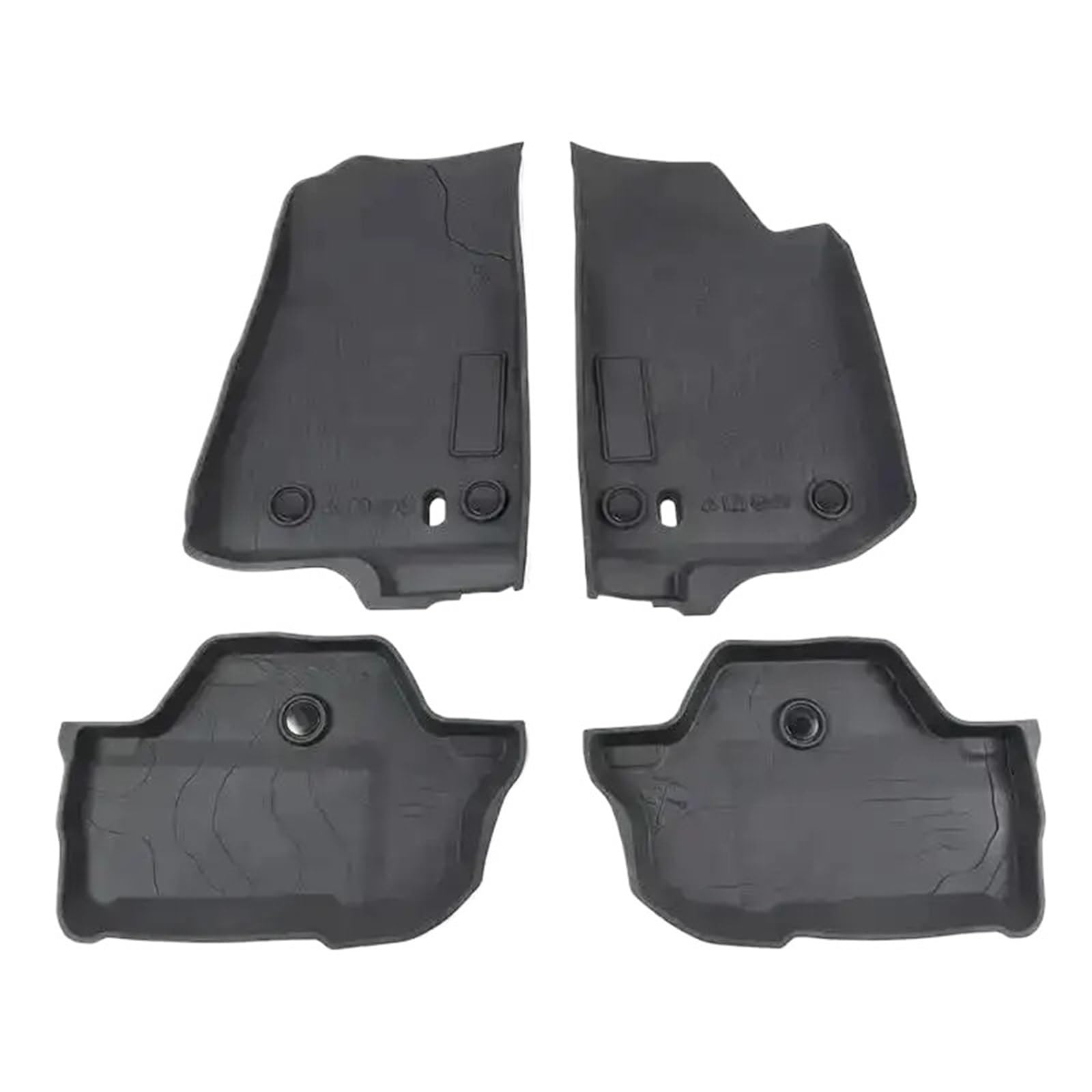 maty samochodowe dywanowe Pasuje do Jeepa Pasuje do Wrangler JL 2 drzwi 2018-2024 Dywaniki samochodowe Cargo Liner Maty podłogowe Pad