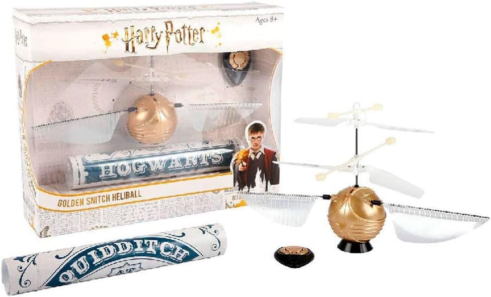 WOW! STUFF Harry Potter Flying Golden Snitch toy | Controlled by your hands or feet | Wizarding World Official Harry Potter Gifts, Collectables and Toys