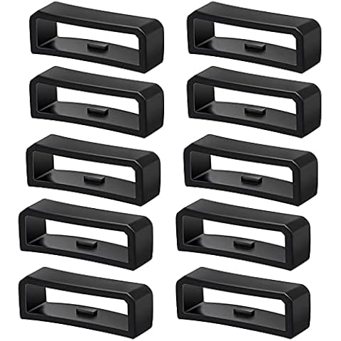 NICECRAFT Silicone Watch Band Holder Loops Cover
