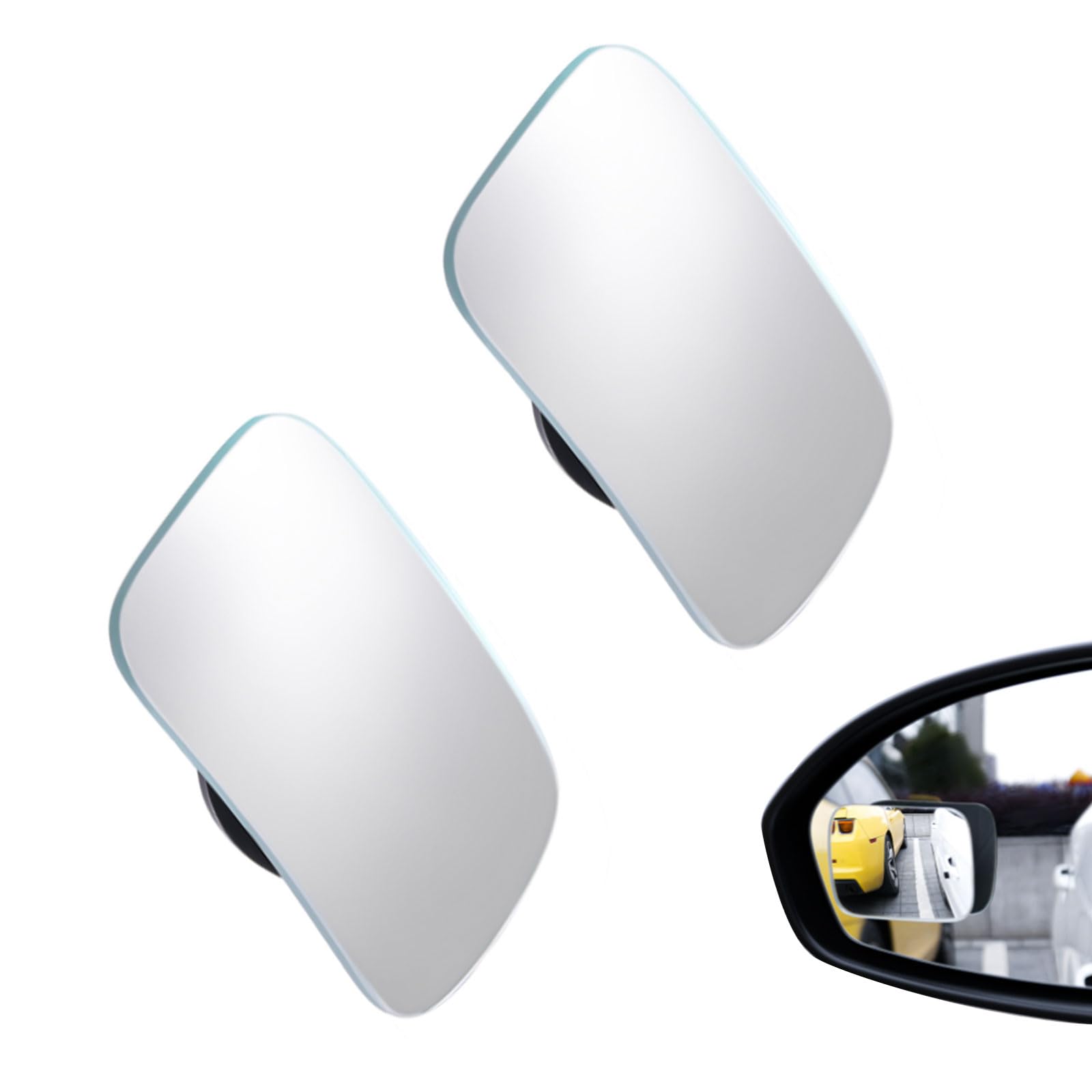 Specchietto Laterale Auto Specchietti Angolo Cieco Auto - 2 Pezzi Regolabili 360° Per Tutte Auto Specchietti Adesivi Auto - 13