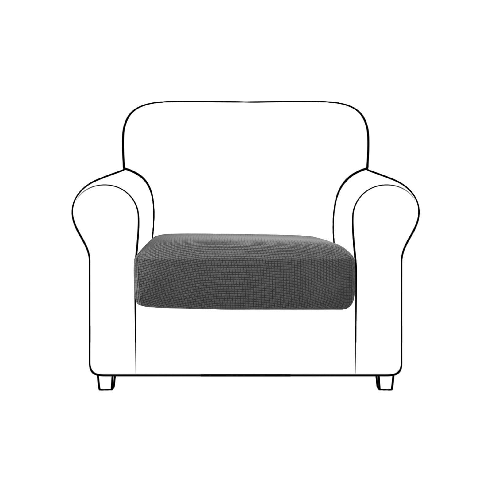 Housse de coussin de canapé extensible anti-glisse pour rénover vos assises