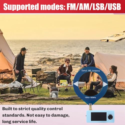 Radio SI4732 para escuchar onda corta sin interferencias con soporte estable 3D 5